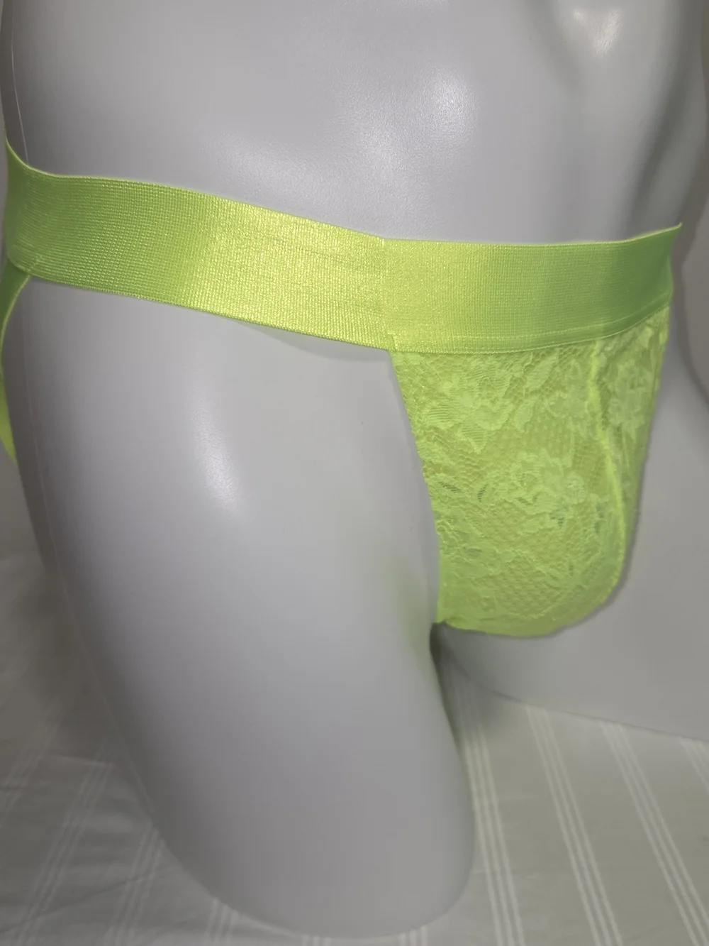 Cosabella Neon Yellow Lace Brief Jock